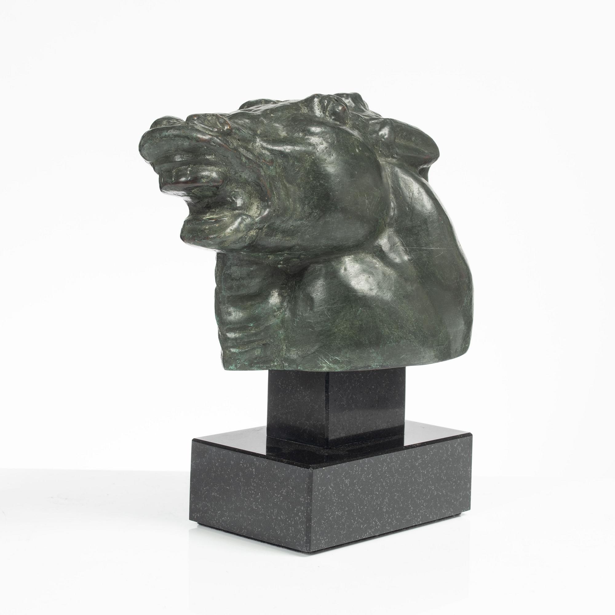 Carl Milles, efter. Skulptur, brons, märkt Millesgården.