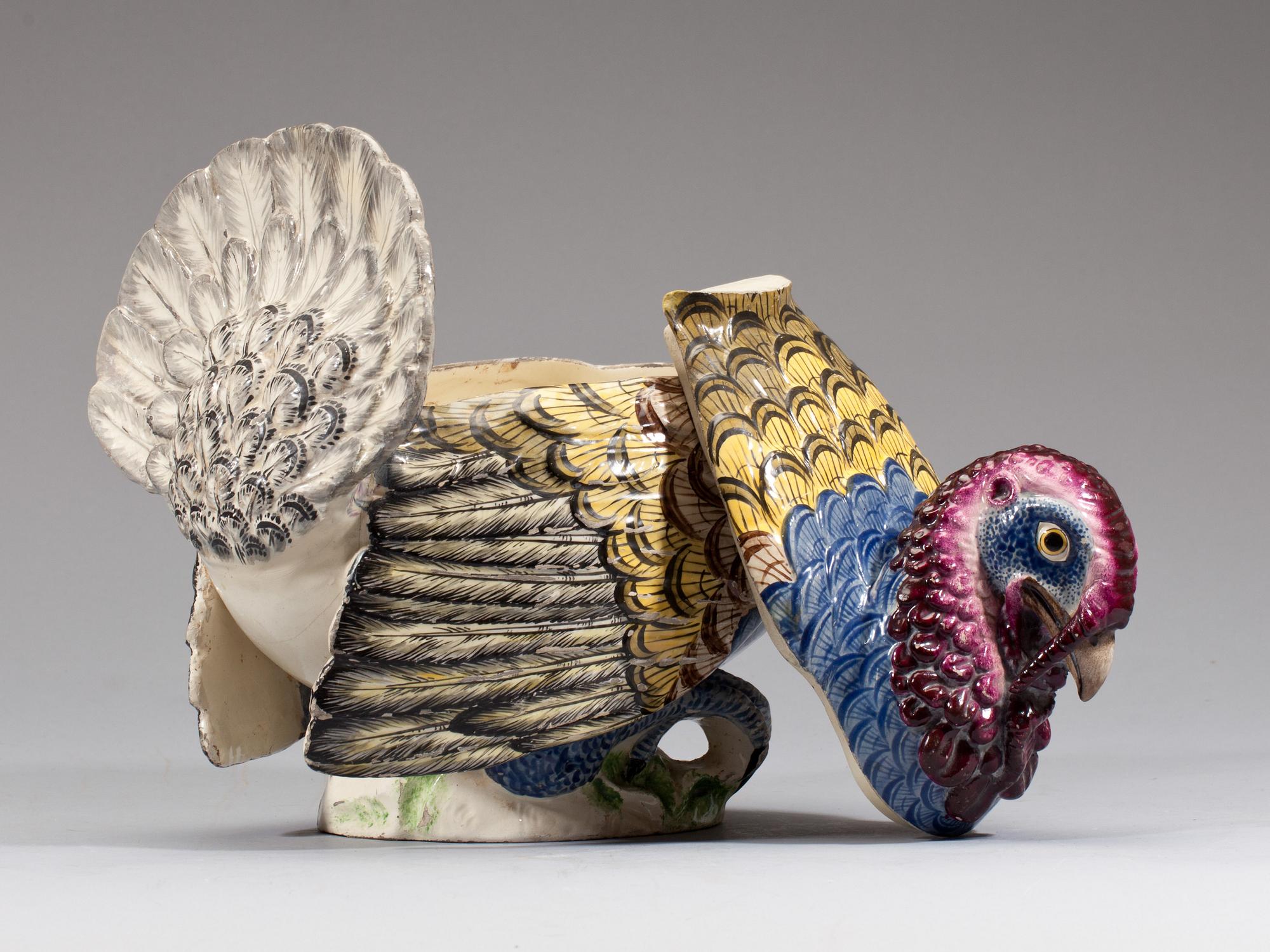 TERRIN, flintgods, England. Omkring 1900.