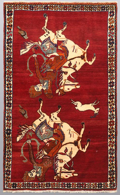 Matto, Kashgai, ca 200 x 116 cm.