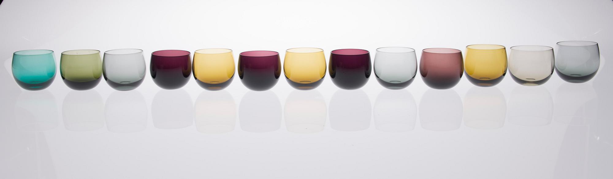 SAARA HOPEA, KARAFF SAMT 13 GLAS, Nuutajärvi.