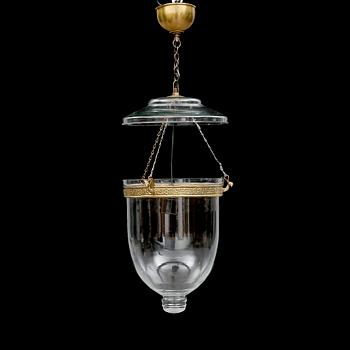 TAKLYKTA, glas, 1900-talets andra hälft. Höjd ca 35 cm.