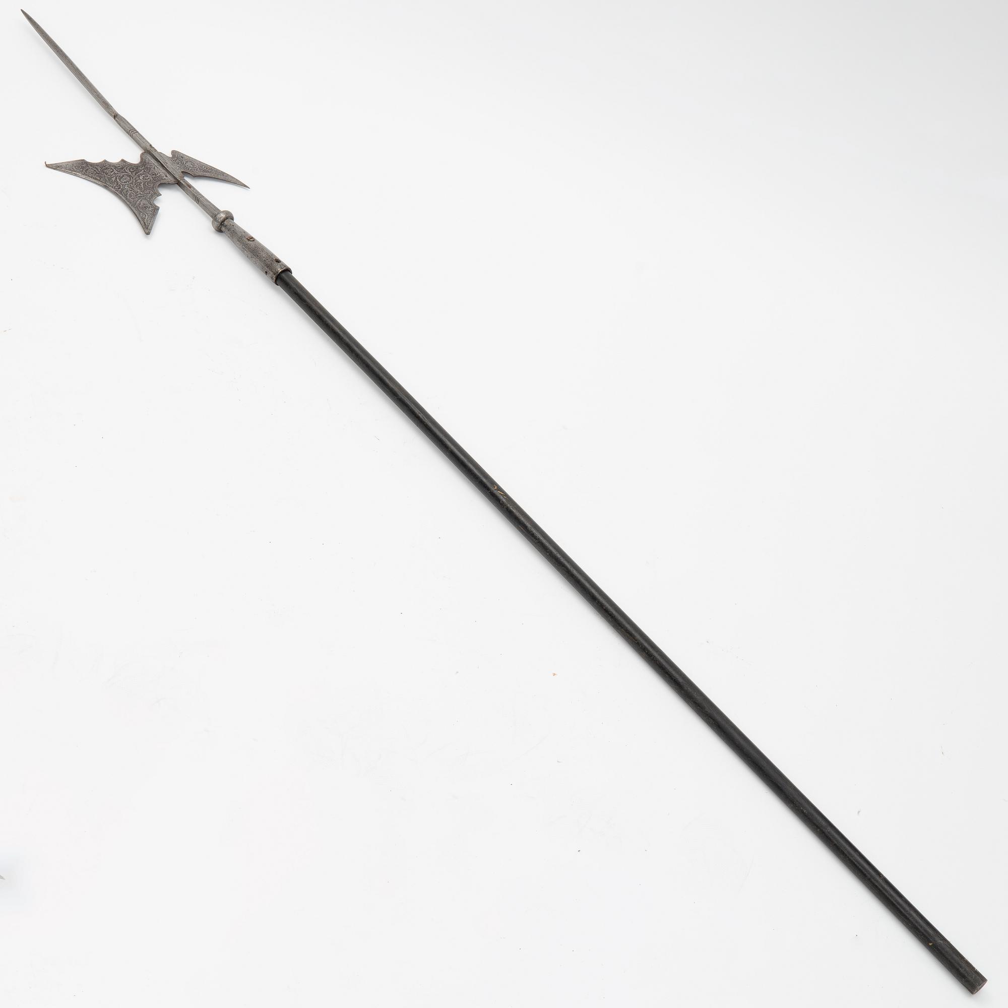 A halberd, probably 19th century.