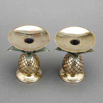 LJUSSTAKAR, ett par, inköpta i USA, 1900-talets mitt.