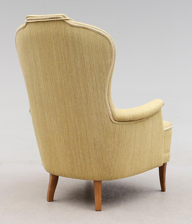 FÅTÖLJ, "Farmor", Carl Malmsten, AB O.H. Sjögren, Tranås, 1900-talets andra hälft.