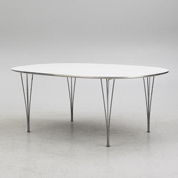 Piet Hein & Bruno Mathsson, table, "Superellipse" Fritz Hansen, Denmark,.