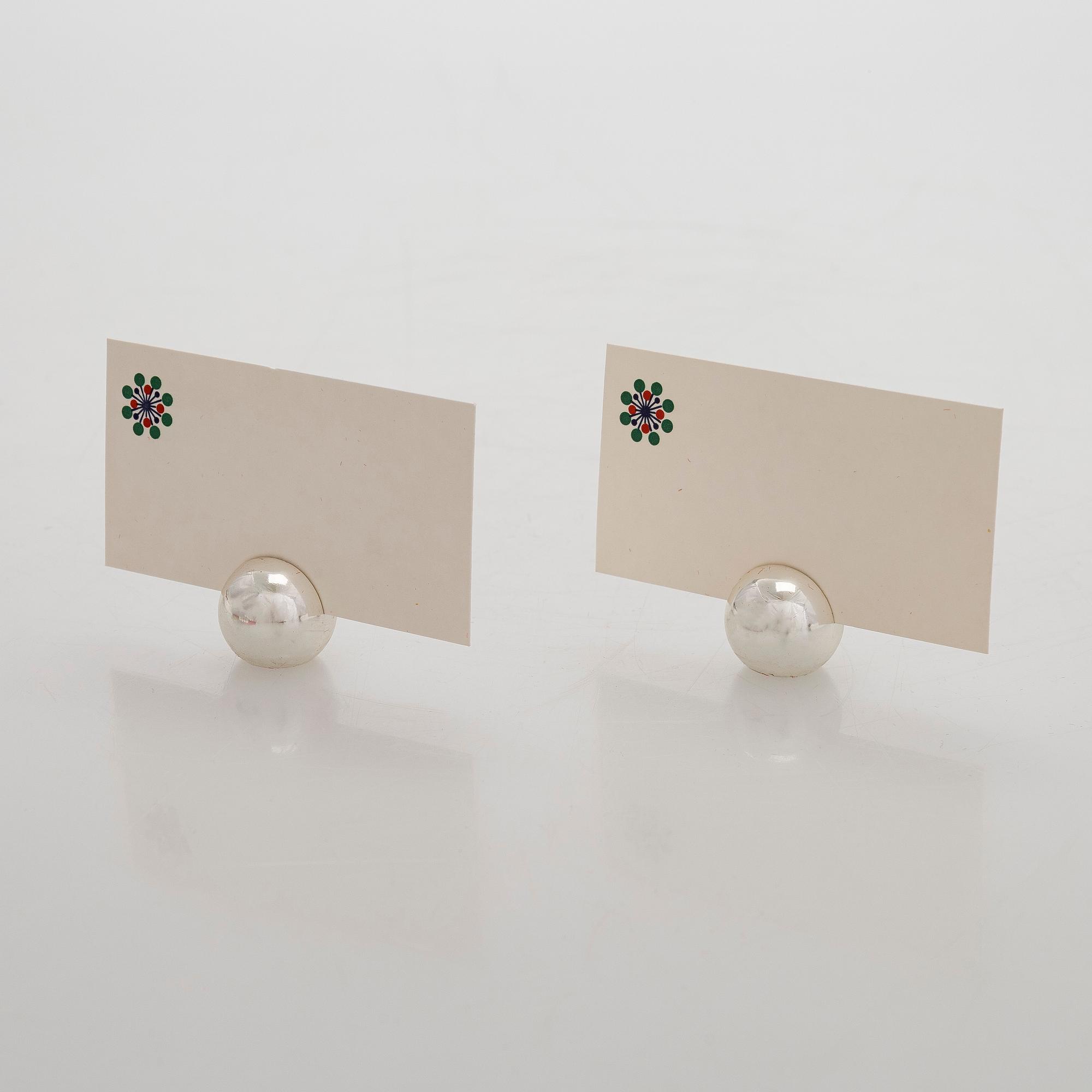 A set of tableware accessories, 5 pcs, mid-20th century.