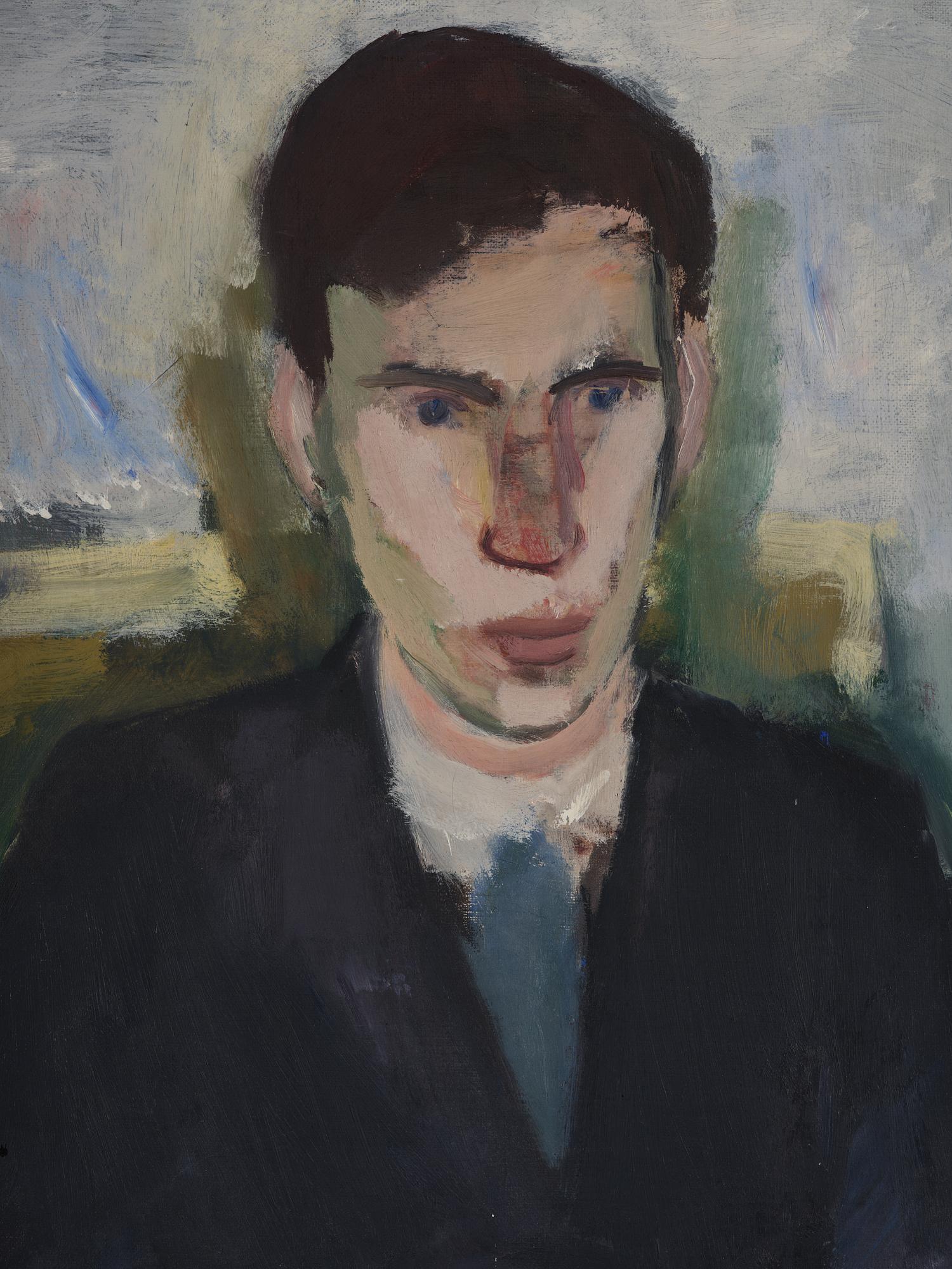 Nils Nilsson, Man with guitar (the artist's brother Gunnar).