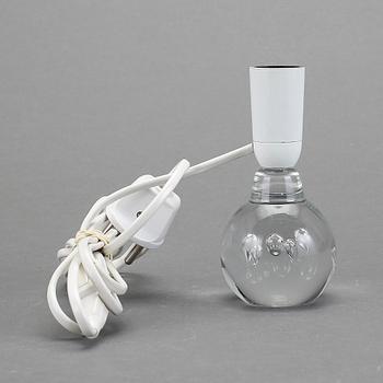 BORDSLAMPA, glas. Josef Frank, Svenskt Tenn, sannolikt modell 1819, formgiven 1934.