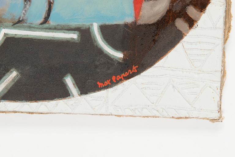 Max Papart, "A bird in the window".