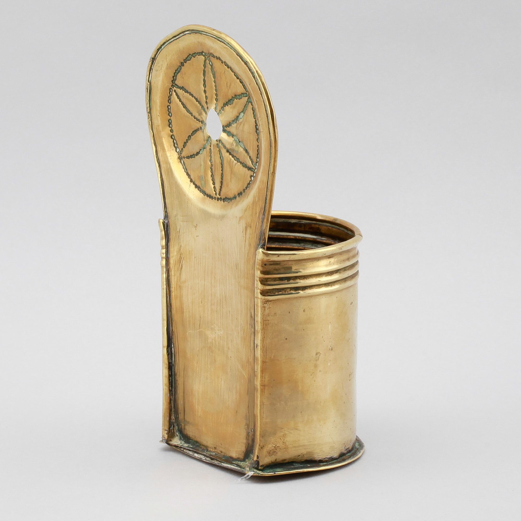 SKEDHOLK, mässing, 1700-/1800-tal.