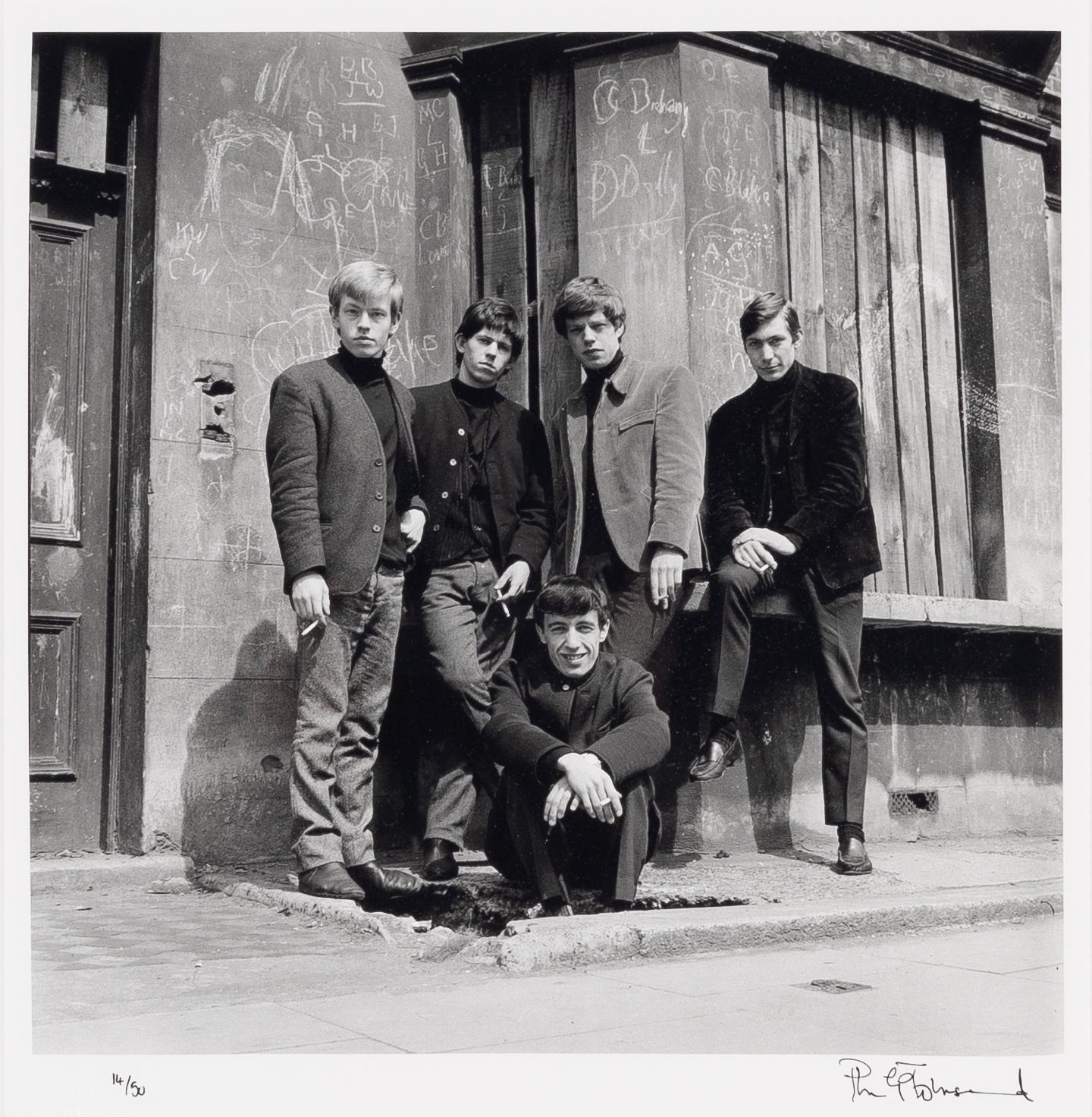 Philip Townsend, "Rolling Stones", 1963.