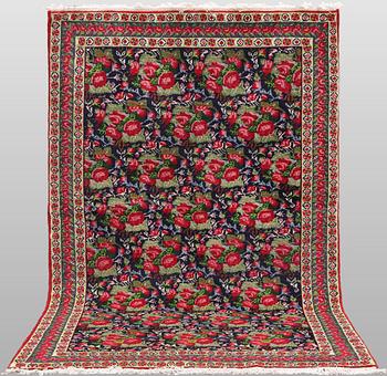 An Afshar carpet, 198 x 124 cm.