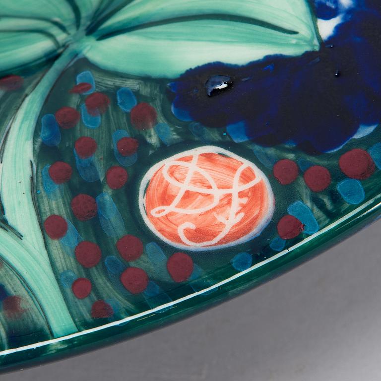 Dorrit von Fieandt, skålfat, keramik, signerad DF Arabia Finland.