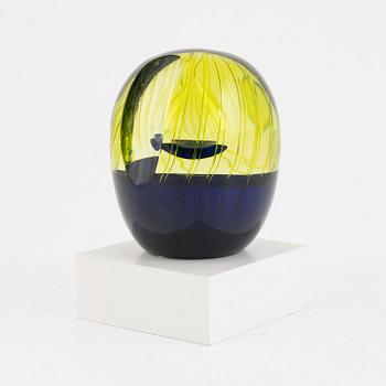 Göran Wärff, sculpture, glass, Kosta Boda.