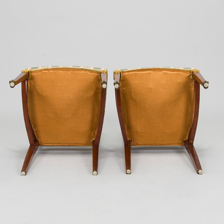 Möblemang, 8 delar, Empirestil, Ryssland, 1900-talets början.