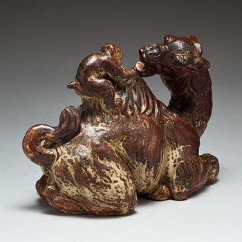 FIGURGRUPP, stengods, Knud Kyhn, Royal Copenhagen.