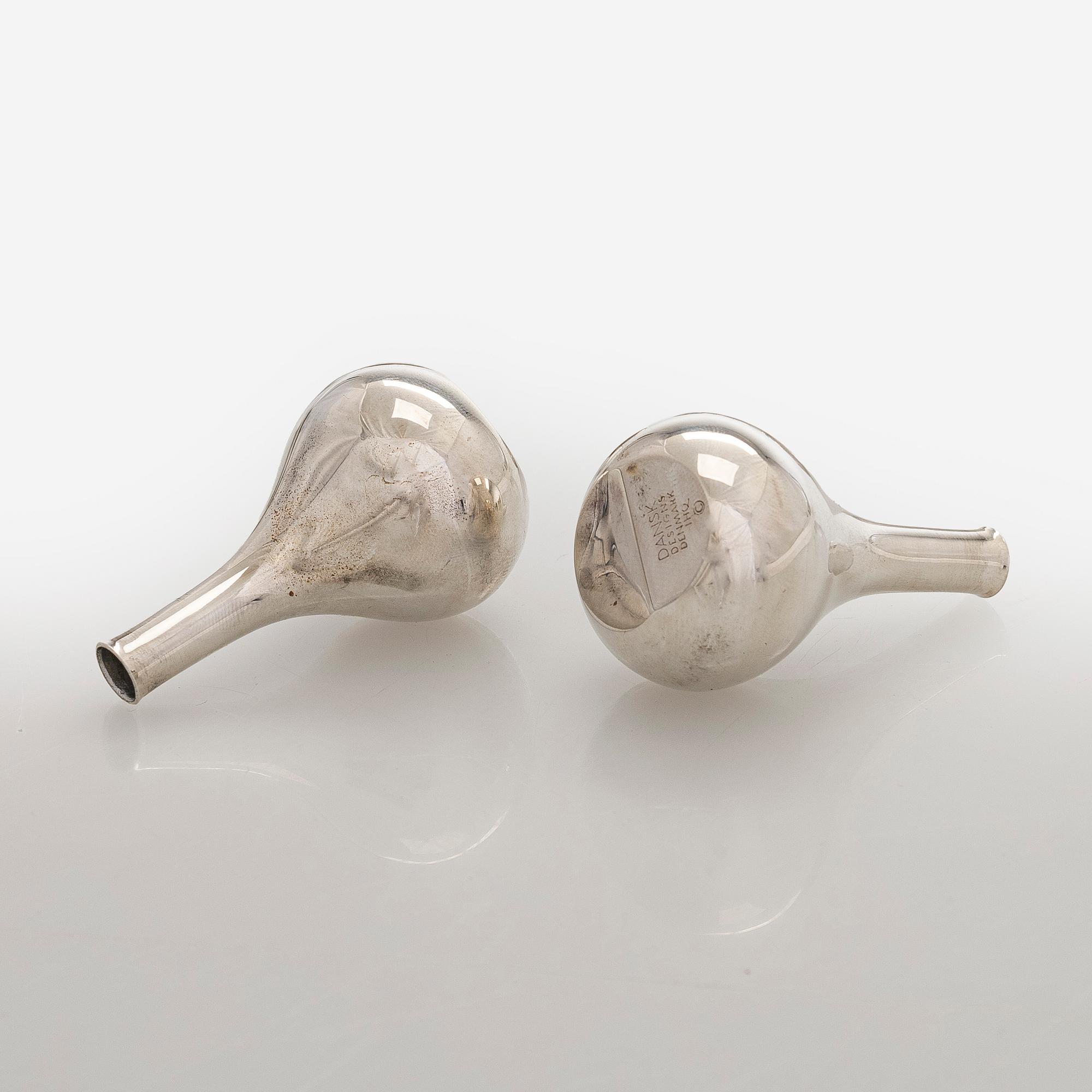 Ljusstakar, 7 st,  J H Quistgaard, Dansk Designs, 1960-tal.