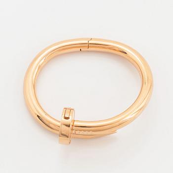 A Cartier bracelet "Juste en Clou" large model.