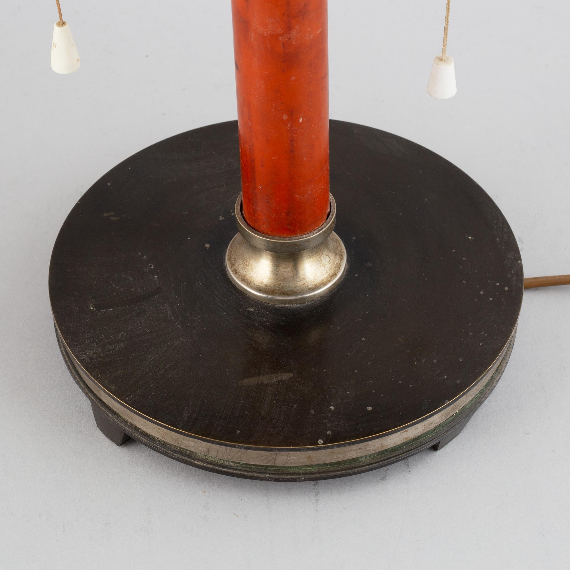 BORDSLAMPA, funkis, 1900-talets första hälft.