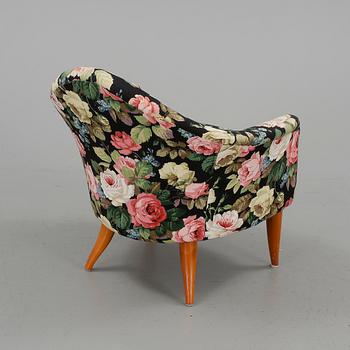 FÅTÖLJ, "Lilla Adam", Kerstin Hörlin-Holmqvist, omkring 1900-talets mitt.