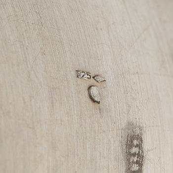 Yves Saint Laurent, armring och hänge, silver.