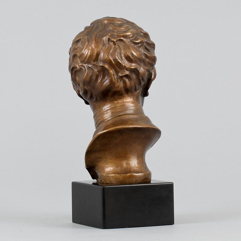 SKULPTUR, brons, efter Edmé Bouchardon, Herman Bergman gjuterier.