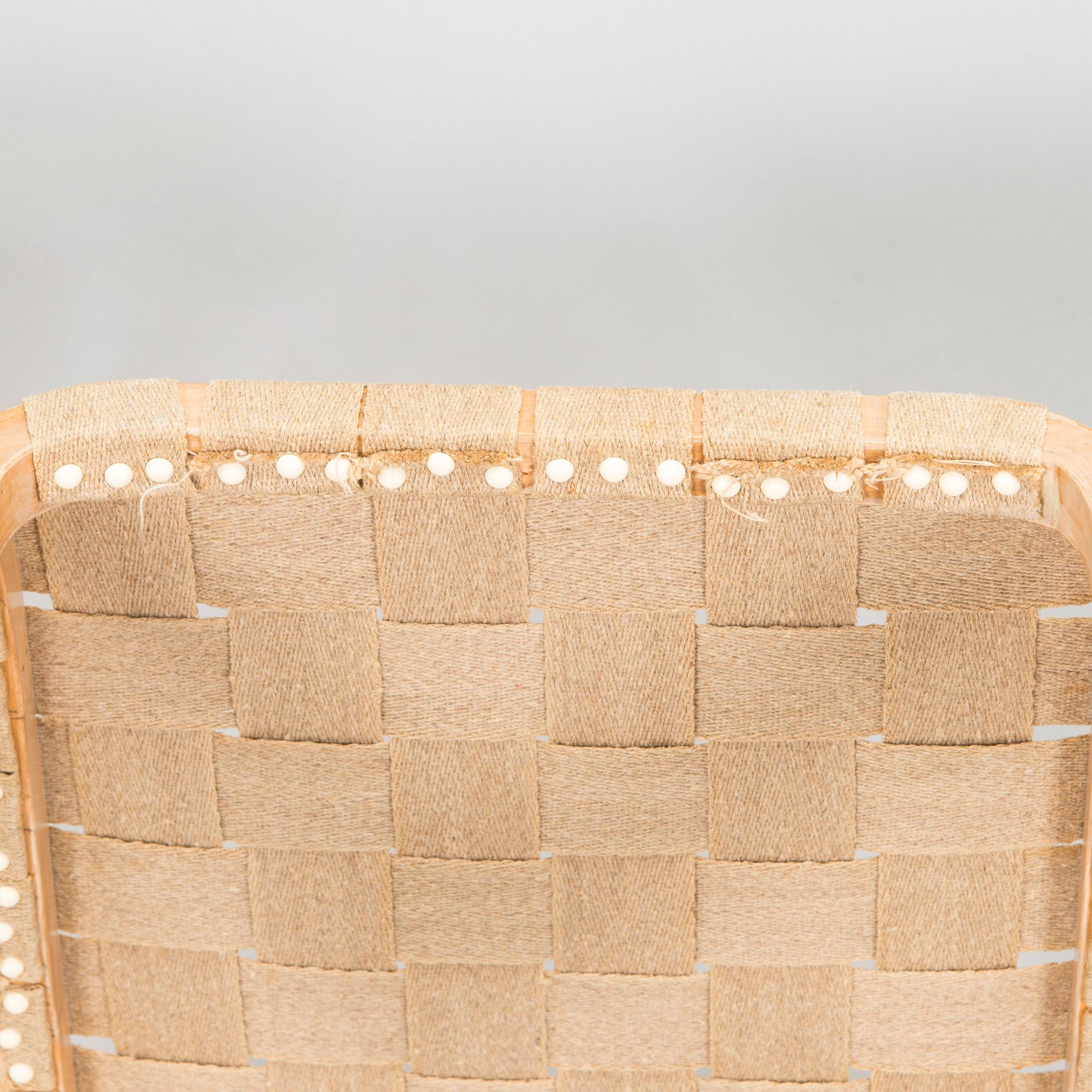 Alvar Aalto, a set of four mid-20th century 'Y61' stools for Artek.