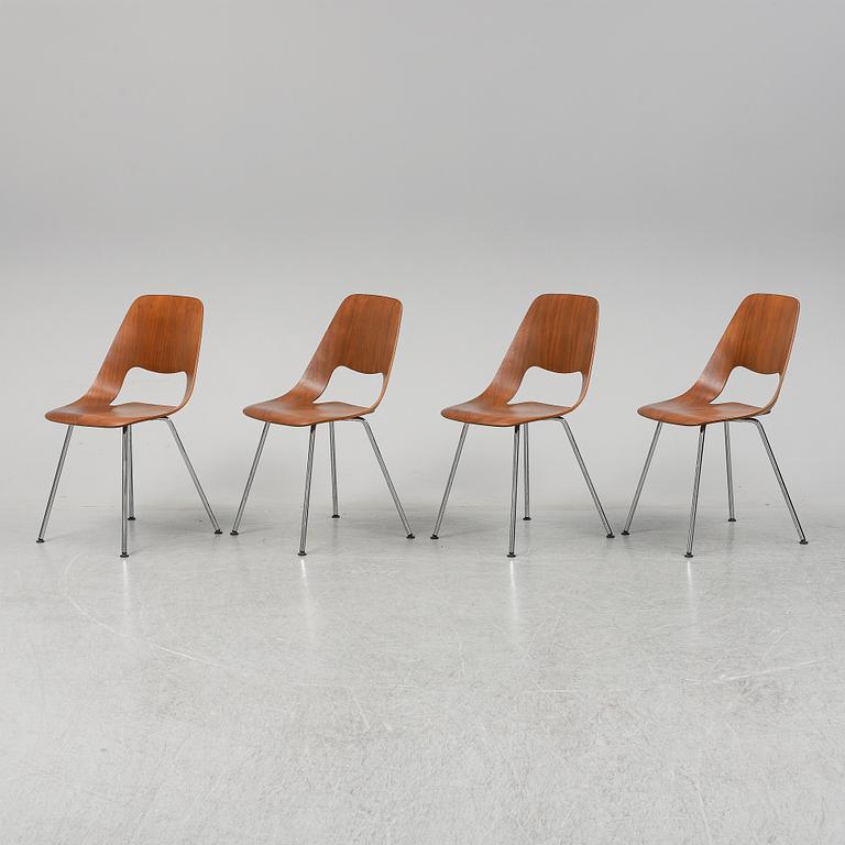 ALFREDO HÄBERLI, stolar, 4 st, "Jill", Vitra, 2012.