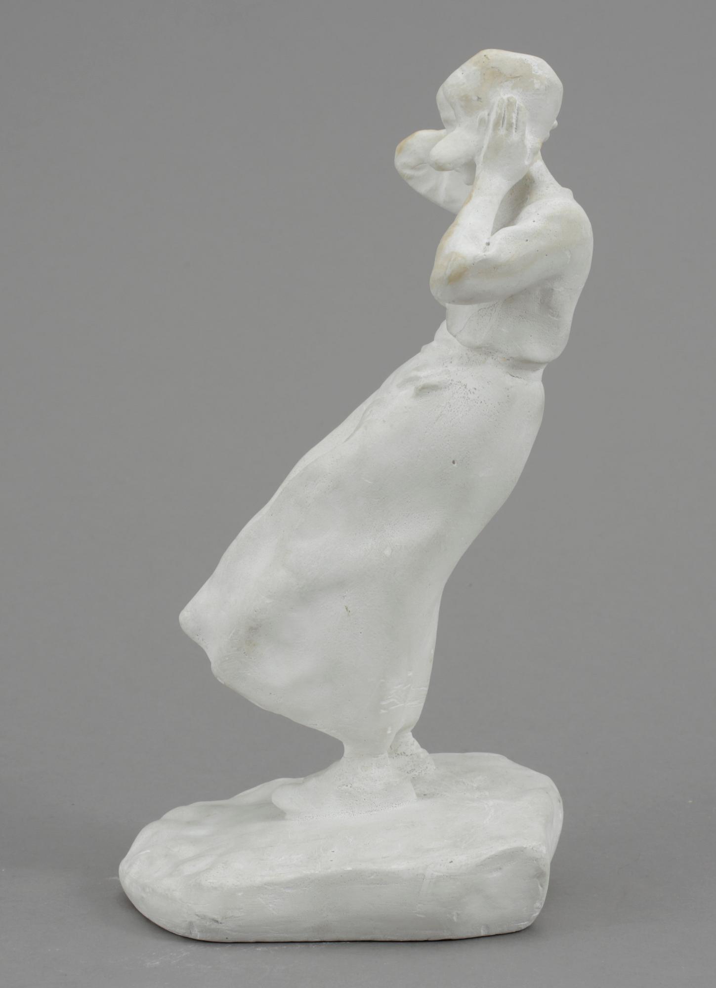 RUTH MILLES, efter, skulptur, gips, signerad.