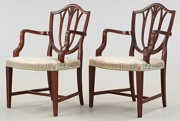 MATSALSAGRIUPP, 15 delar, regency stil, JOC, Vetlanda, sent 1900-tal.