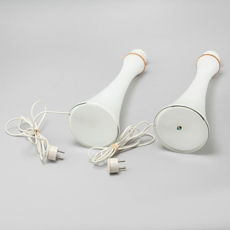 A pair of table lamps by Berndt Nordstedt for Bergboms, model "B-015", third quarter of the 20th century.