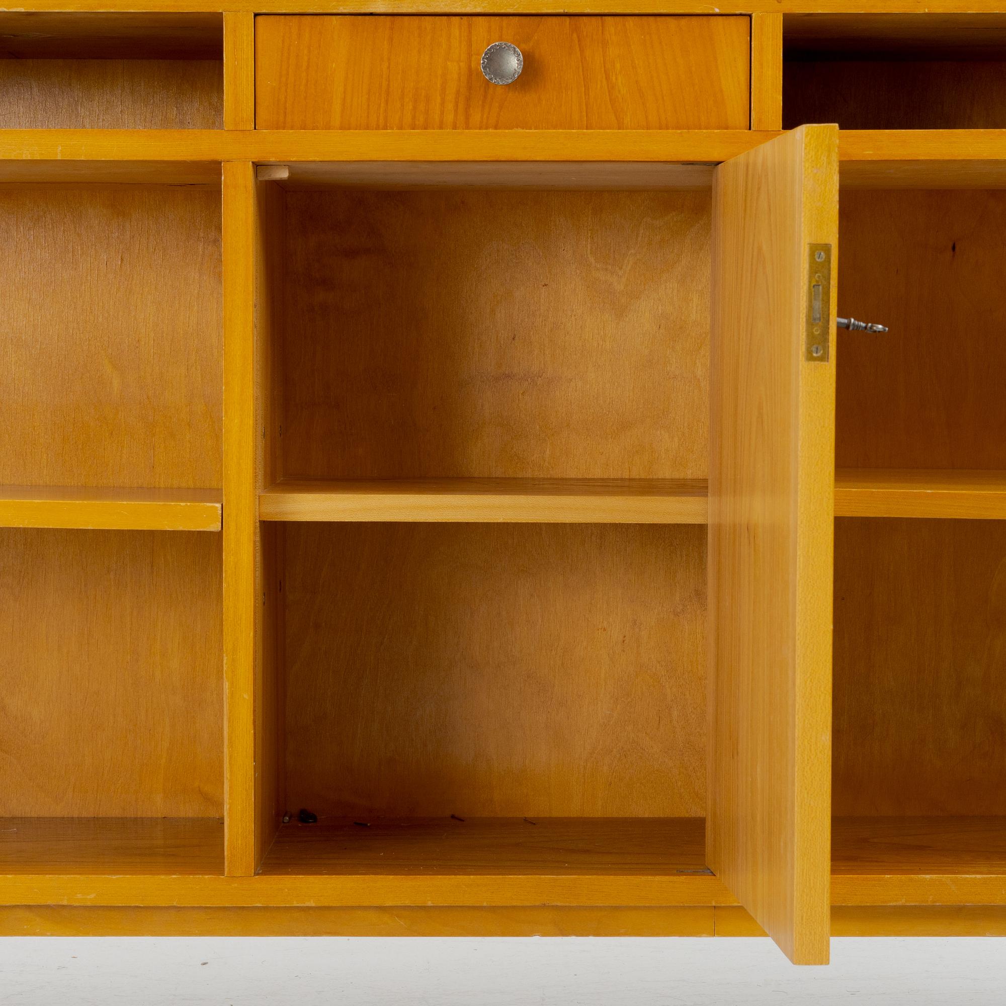 Bookcase, 1940s.