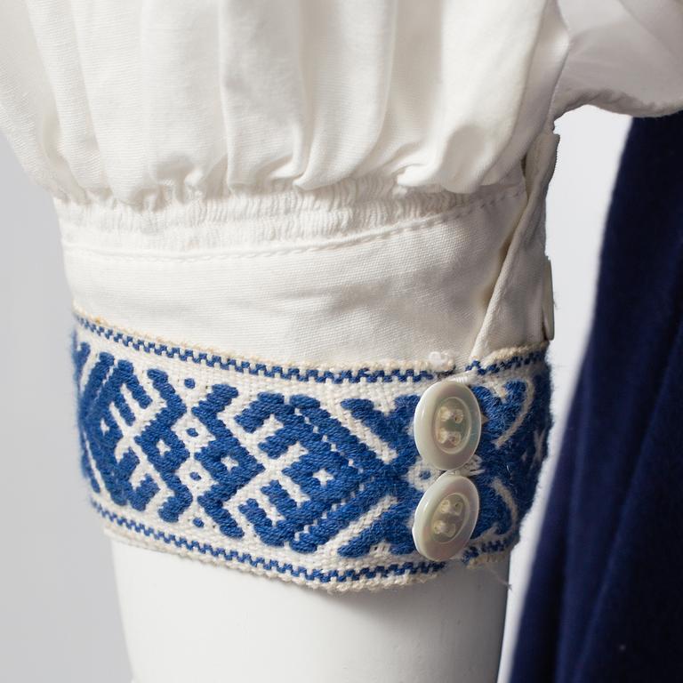 FOLKDRÄKT, Sverige, 1900-talets andra hälft.