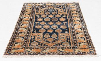 A semi-antique Persian rug, probably Ardebil, "c 189 x 100 cm.