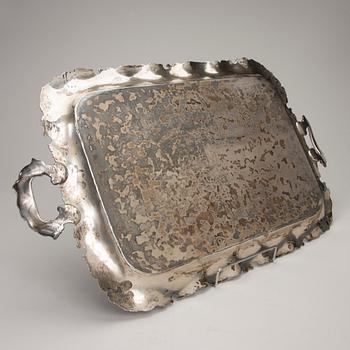BRICKA, silver, Tillander, Helsingfors 1939. Vikt 3,1 kg.
