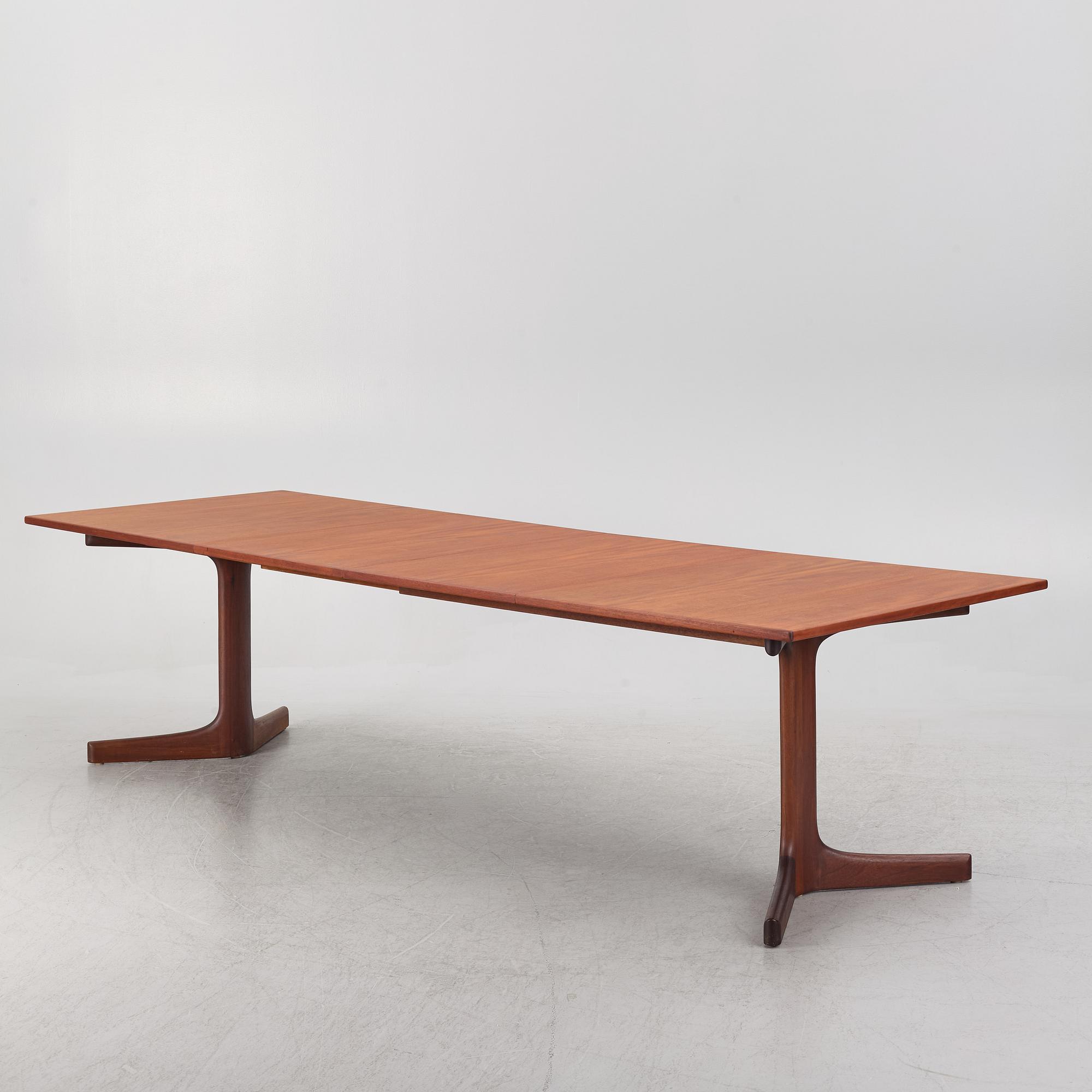 Karl-Erik Ekselius, dining table, JOC, Vetlanda, 1960s.