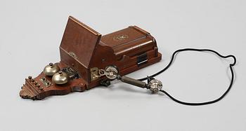 VÄGGTELEFON, LM Ericsson, Stockholm, 1900-talets första hälft.