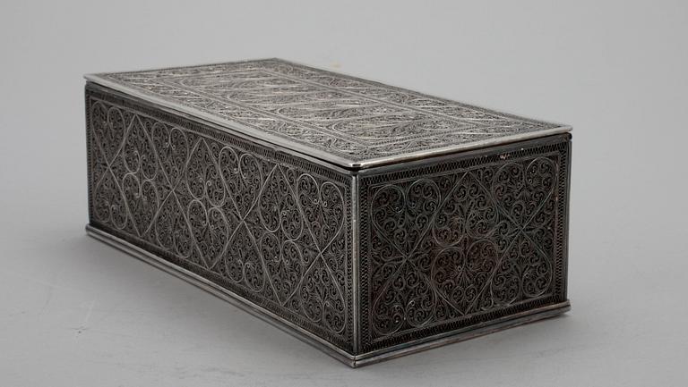 SKRIN, silver, finska importstämplar, Helsingfors 1967. Vikt 622 g.