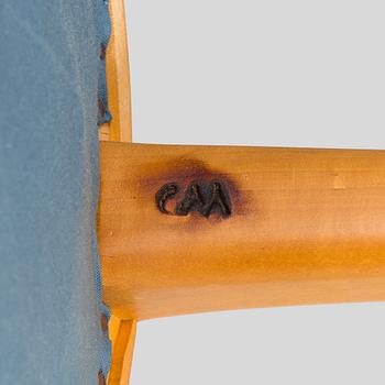 Carl Malmsten, an "Erik Gustaf" armchair, later part of the 20th century.