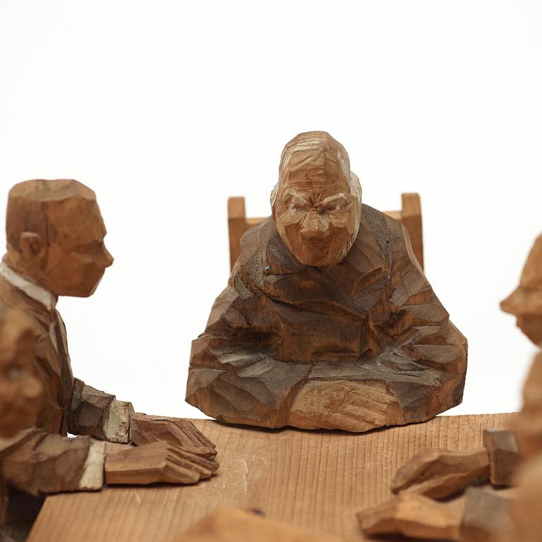 Axel Petersson Döderhultarn, "Häradsrätt"/"Drängen som svär sig fri".