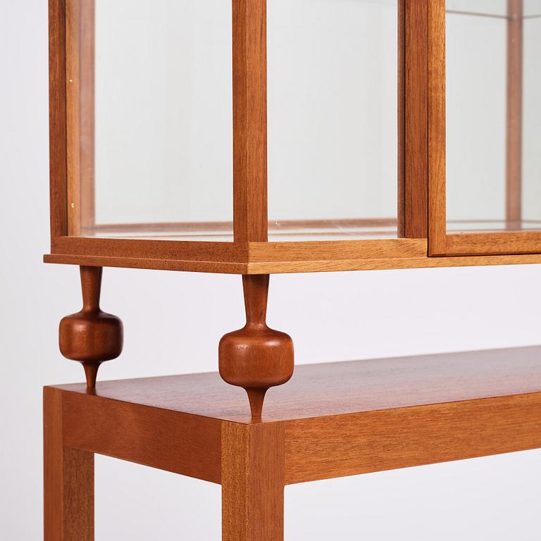 Josef Frank, a model 2077 showcase cabinet, Svenskt Tenn, Sweden, post 1985.