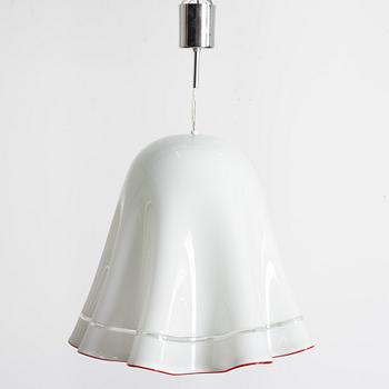 A ceiling lamp, probably Italy, second half of the 20th Century.