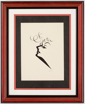 Einar Nerman · EINAR NERMAN, litografi, signerad, H.C.