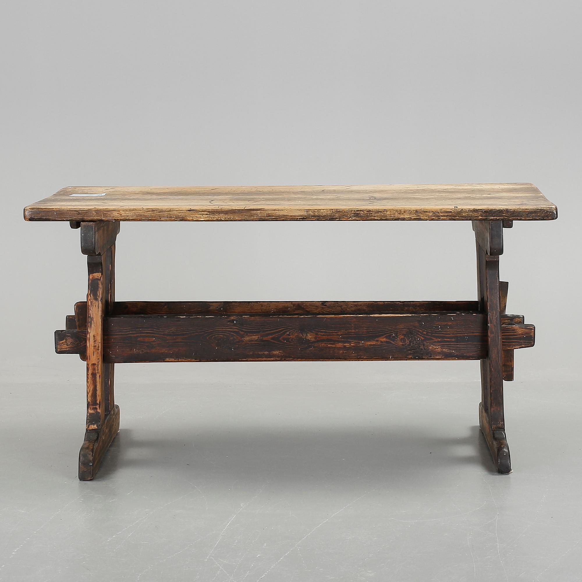 BOCKBORD, allmoge, 1800-talets slut.