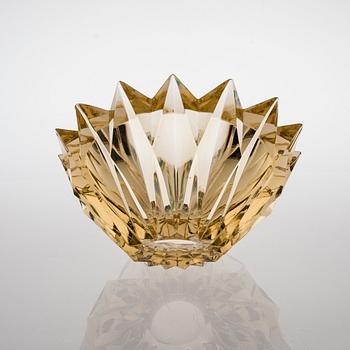 Aimo Okkolin, CRYSTAL VASES, 3 PCS.