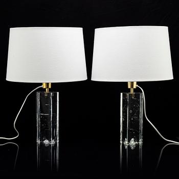 TIMO SARPANEVA, bordslampor, ett par, "Arkipelago". För Iittala.