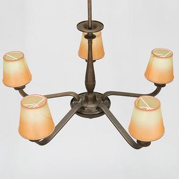 Paavo Tynell, a 1930's '1406/5' chandelier for Taito.