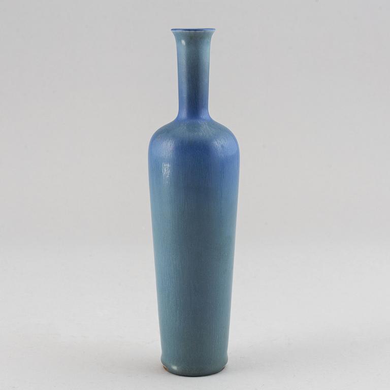Berndt Friberg, two stoneware vases, Gustavsberg studio, Sweden, one dated 1955.