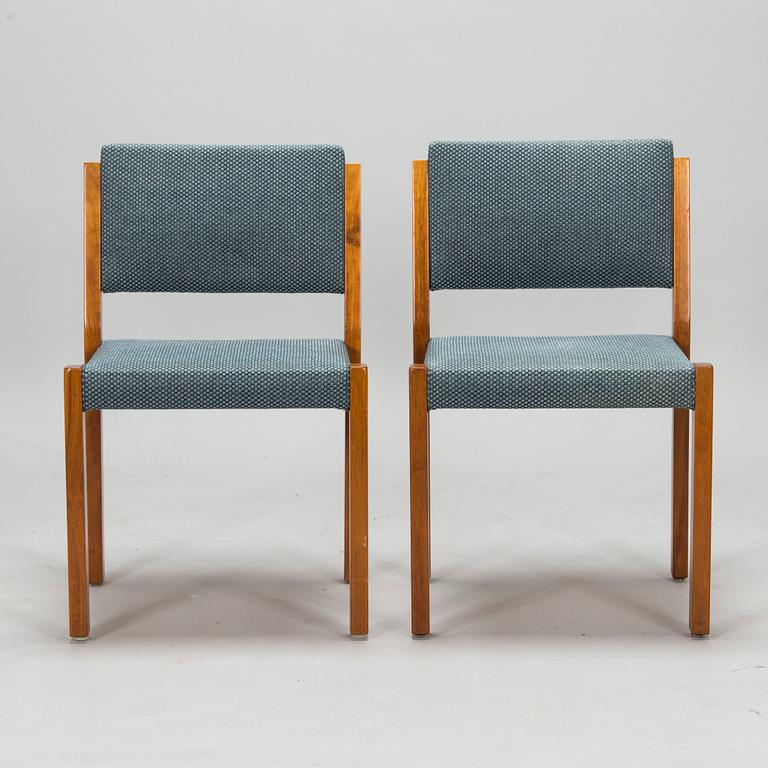 Olavi Hänninen, Stolar, 6 st, " Dupla" Huonekaluliike Mikko Nupponen, Lahtis, Finland 1960-tal.