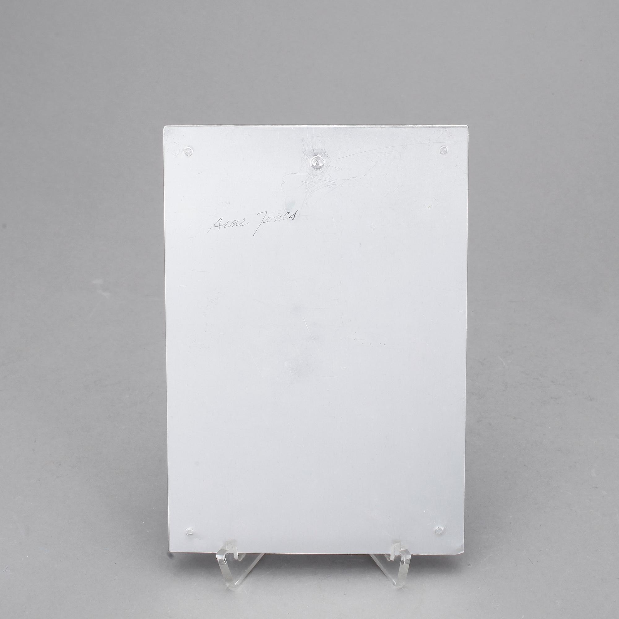 ARNE JONES, väggrelief, "Blossom", aluminium.